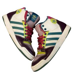 Adidas Colorful High-Tops Sneakers
